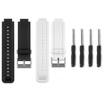 HWHMH Newest Replacement Silicone Bands for Garmin Vivoactive (No Tracker, Replacement Bands Only)