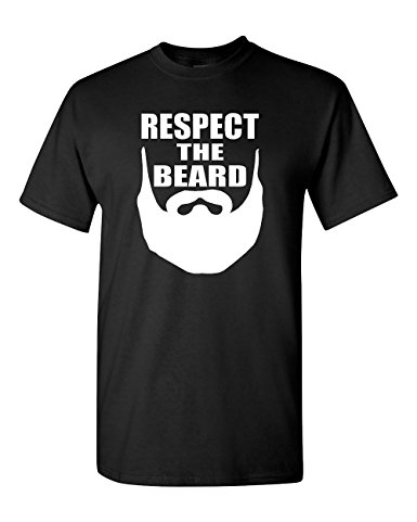 Respect The Beard Adult T-Shirt Tee