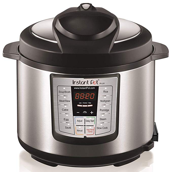 Instant Pot LUX60V3 V3 6 Qt 6-in-1 Multi-Use Programmable Pressure Cooker, Slow Cooker, Rice Cooker, Saut, Steamer, and Warmer (Certified Refurbished)