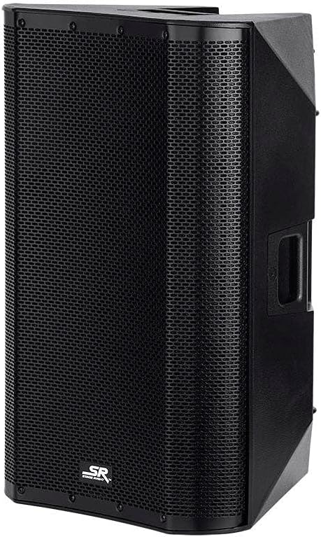 Monoprice Stage Right Series, 15-Inch Powered Speaker, 1400W, SRD215, Class D Amp, DSP, Bluetooth Streaming