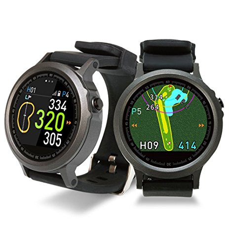 GolfBuddy WTX Smart Golf GPS Watch, Black