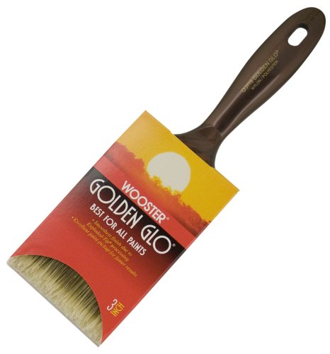 Wooster Brush Q3118-3 Golden Glo Paintbrush, 3-Inch