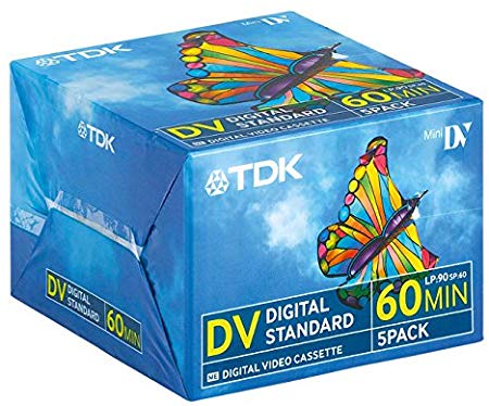 Panasonic TDK DVM 60 Blank Tapes