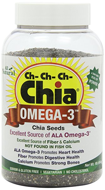 Chia Ch-ch-ch- Chia Omega-3 Chia Seeds Mineral Supplement, 1 Pound