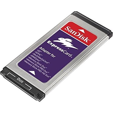 Sandisk SDAD109A11 Digital Media Memory Card to Express Slot Adapter