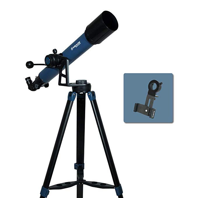 Meade Instruments 234001 Star Pro AZ 70mm Refracting Telescope and Smart Phone Adapter