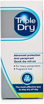 (1 Pack) - Triple Dry Women 72 hours Advanced Protection Anti-Perspirant Quick Dry Roll-On 50ml