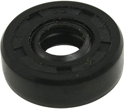 uxcell Spring Loaded Metric Rotary Shaft TC Oil Seal Double Lip 8x22x7mm