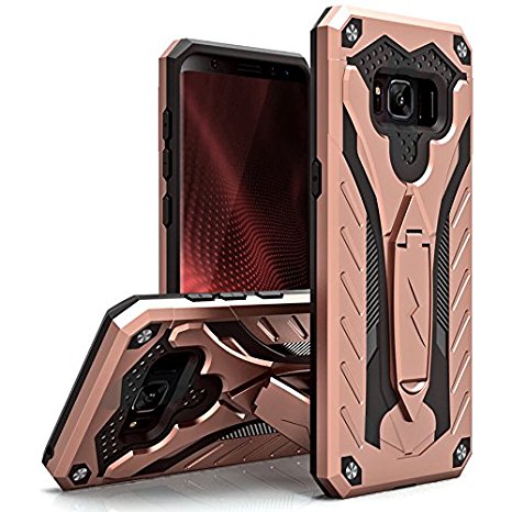 Samsung Galaxy S8 Plus Case, Zizo [Static Series] Shockproof [Military Drop Tested] Kickstand [Galaxy S8 Plus Heavy Duty Case] Impact Resistant - S8