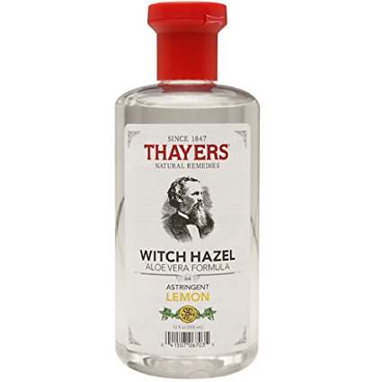 Thayers Witch Hazel Astringent with Aloe Vera Formula, Lemon, 12 Fluid Ounce (Pack of 3)