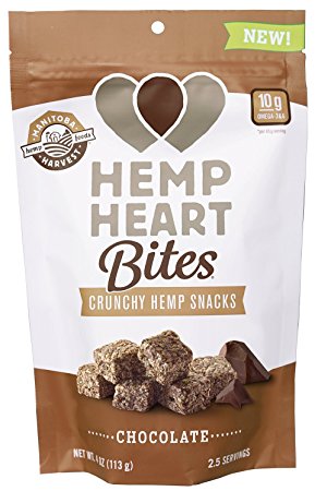 Manitoba Harvest Hemp Heart Bites, Chocolate, 4 Ounce