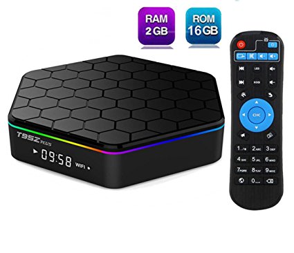 Ybee T95Z PLUS Android 6.0 Smart TV Box Amlogic S912 2GB/16GB Octa Core 4K Video Player with Dual WiFi 2.4/5GHz Bluetooth 4.0 Home Entertainment Box
