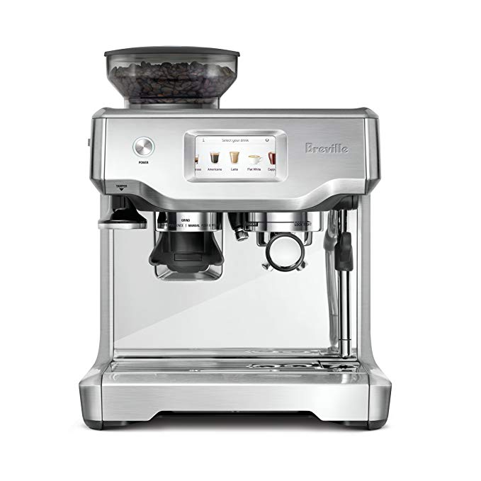 Breville BES880BSS1BUS1 Barista Touch Espresso Maker, 14.5" x 16.7" x 17.6", Stainless Steel