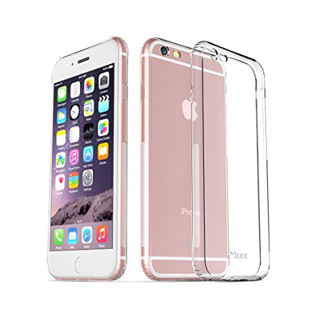 iPhone 6S/6 Plus Case, iMucc Ultra-Thin Clear Silicone Gel TPU Cases Cover For iPhone 6s/6 Plus (Crystal Clear)