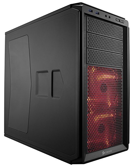 Corsair Graphite Series 230T Black with Window Compact Mid-Tower Computer Case