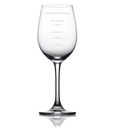 Fred SAUCED Measuring Wine Glass