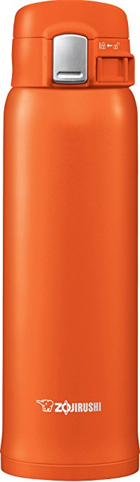 Zojirushi SM-SHE48DV Stainless Steel Mug, 16 oz, Vivid Orange