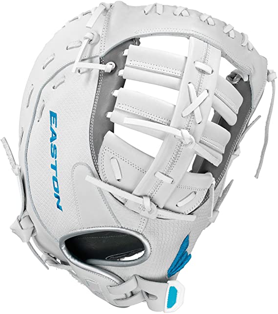 EASTON GHOST TOURNAMENT ELITE Fastpitch Softball Glove Series, 2021, Softball Specific Patterns And Sized For Female Hands, Diamond Pro Steer USA Leather, Quantum Closure System, Adjustable Fit