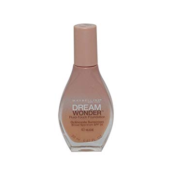 2 Pack- Maybelline Dream Wonder Fluid-Touch Foundation #40 Nude