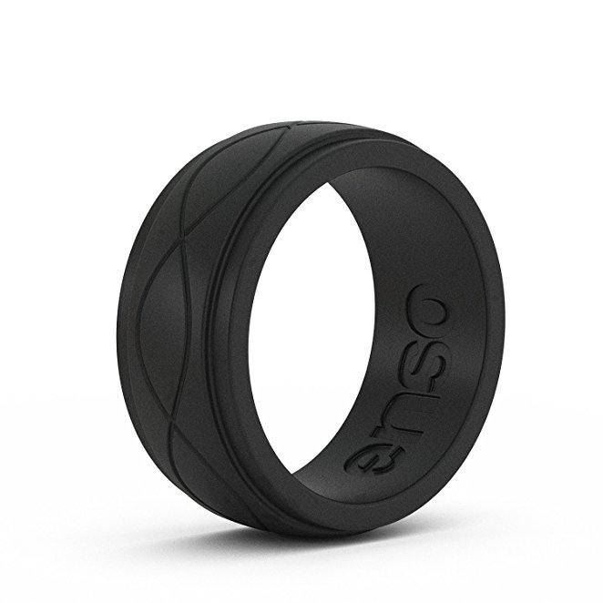 Enso Mens Infinity Silicone Ring