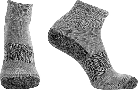 Doctor's Choice Diabetic Crew Socks, Half-Cushioned, Non-Binding, 2pk, Multiple Colors and Sizes