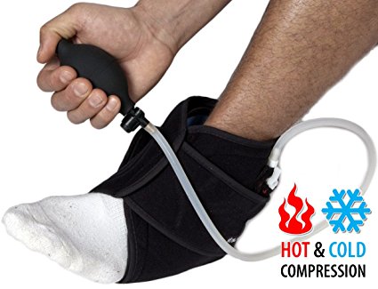 (Hot or Cold) & Compression Ankle Support - (6012 CAT)