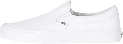 Vans Men's Classic Slip On Sneakers, Black/Black, 11 Medium US