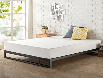 Zinus 7 Inch Heavy Duty Low Profile Platforma Bed Frame / Mattress Foundation / Boxspring Optional / Wood Slat Support, King