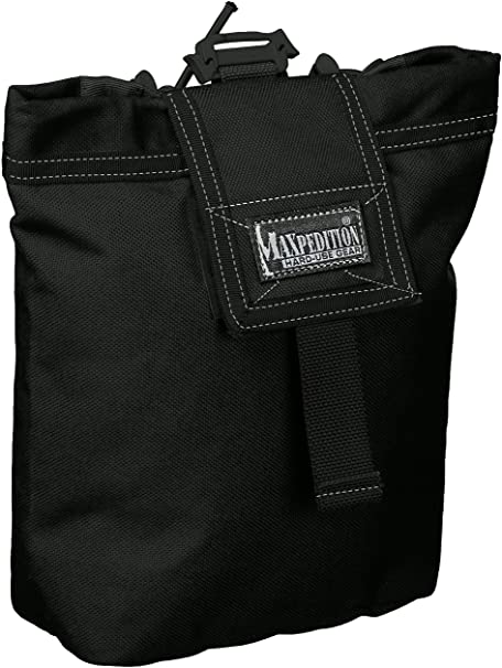 Maxpedition Rollypoly Folding Dump Pouch (Black)