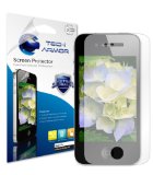 Tech Armor Apple iPhone 4 and 4S Anti-Glare and Anti-Fingerprint Matte Screen Protector with Lifetime Replacement Warranty 3-Pack