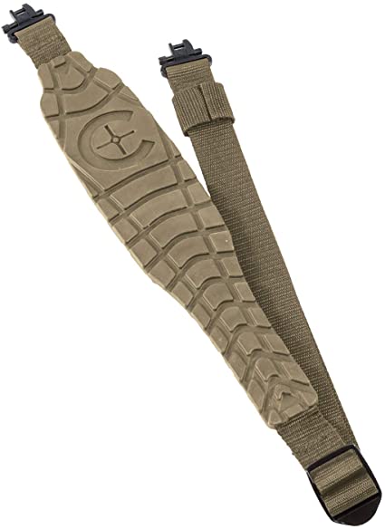 Caldwell Max Grip Sling with Heavy Duty, Moisture Free Construction and Quick Detach Clasps for Outdoor, Range, Shooting and Hunting
