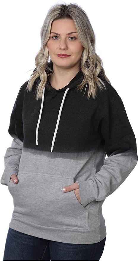 Beverly Rock Women's Plus Size Active Fleece Pullover Hooded Sweatshirt
