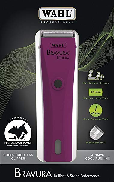 Wahl Professional Animal Bravura Lithium Clipper