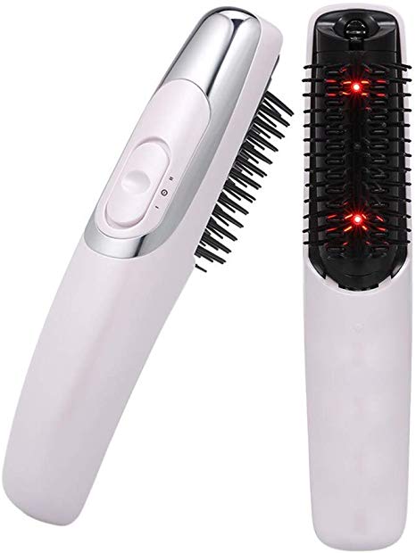 Electric Laser Massage Comb -New 2-IN-1 Scalp Massager Electric Comb Massager for Hair Growth Scalp Massage Brush for Head, Hair, Legs, Arm, Ideal Gift(Massager & Infrared Light & Vibration Therapy)