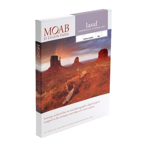 Legion Paper Moab Lasal Exhibition Luster 300 Paper 5x7 in. (50 Sheets)