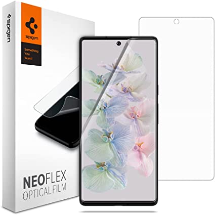 Spigen NeoFlex Screen Protector Designed for Pixel 7 Pro [Case Friendly] - 2 Pack