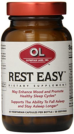 Olympian Labs Rest Easy Mineral Supplement, 60 Count