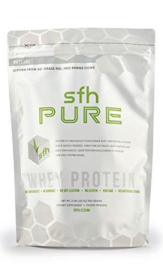 Stronger Faster Healthier Pure Whey Protein Powder (Natural)