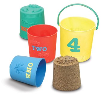 Melissa and Doug Seaside Nesting Pails