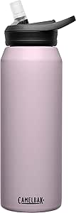 CamelBak Eddy  Water Bottle with Straw 32oz - Insulated Stainless Steel, Purple Sky