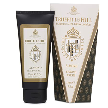 Truefitt & Hill Shave Cream Tube- Almond 2.65 ounces