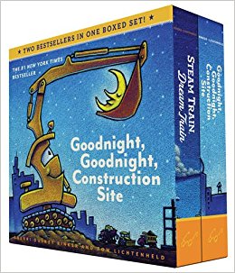 Goodnight, Goodnight, Construction Site and Steam Train, Dream Train Boxed Set