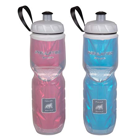 Polar Bottle Insulated Water Bottle, Two Pack - 24 Ounces