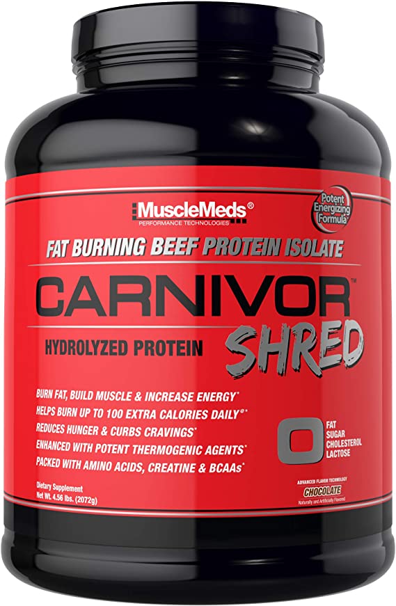 Musclemeds Carnivor Shred, 4.56 lbs, 73 oz