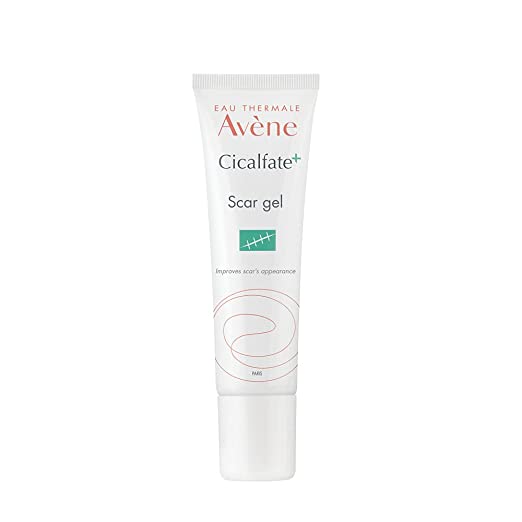 Eau Thermale Avene Cicalfate  Scar Gel, Silicone Massage Gel for Scars, Superficial Scars, Dermatological Scars, 1 fl.oz.