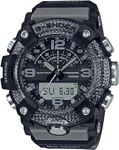 G-Shock Men's GGB100-8A Mud Master Monotone Watch Grey/Black