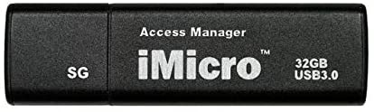 iMicro USB 3.0 Password Protection Flash Drive Sliver Grade 32GB(Black)