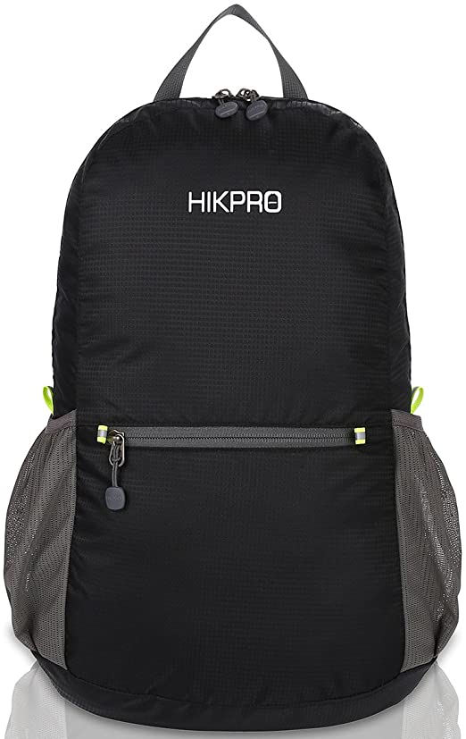 HIKPRO 20L - The Most Durable Lightweight Packable Backpack, Water Resistant Travel Hiking Daypack for Men & Women