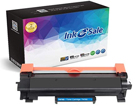 INK E-SALE with CHIP Compatible Toner Cartridge Replacement for Brother TN730 TN760 MFC-L2710DW MFC-L2730DW MFC-L2750DW HL L2350DW L2390DW HL-L2395DW HL-L2370DW DCP-L2550DW Printer – High Yield Black