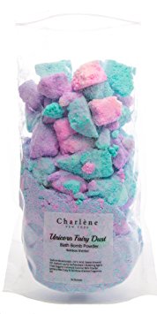 Unicorn Bath Bomb Fizzy Powder - Unique Gift for Any Unicorn Or Rainbow Lover. Perfect As Birthday Gifts, scented In rainbow Sherbet - 16 Ounce